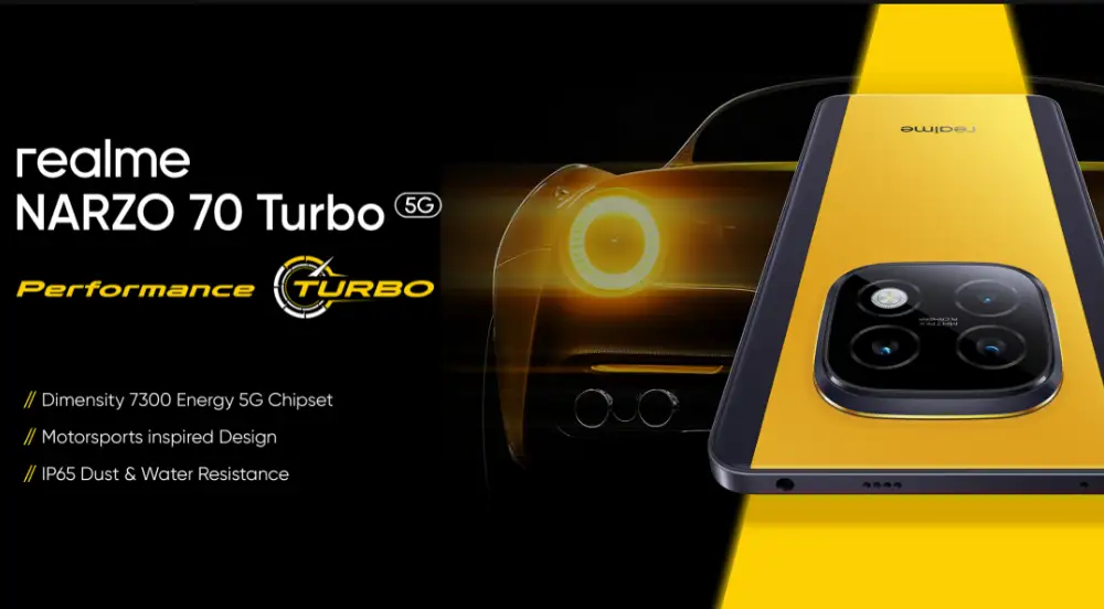 Realme Narzo 70 Turbo 5G