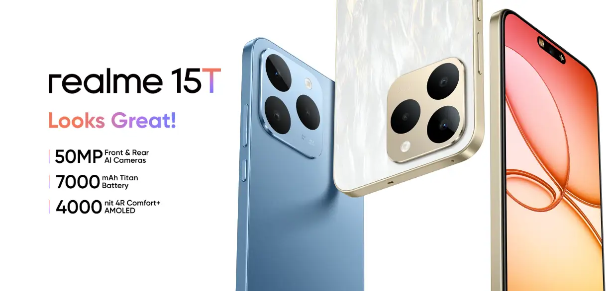 Realme 15T 5G Launch 2025