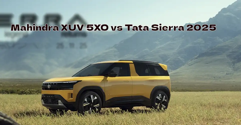 Mahindra XUV 5XO vs Tata Sierra 2025