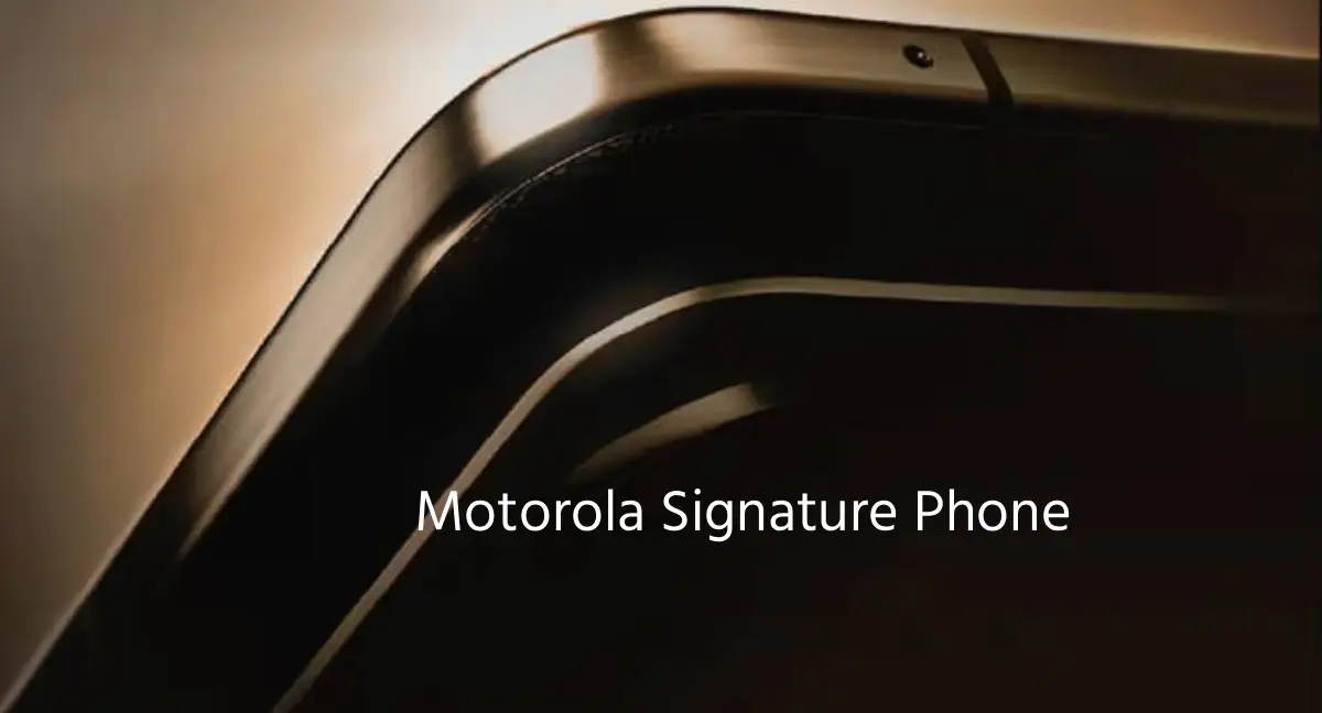 Motorola Signature Phone