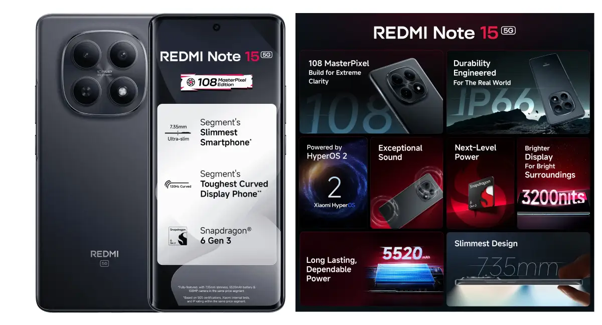 Xiaomi Redmi Note 15