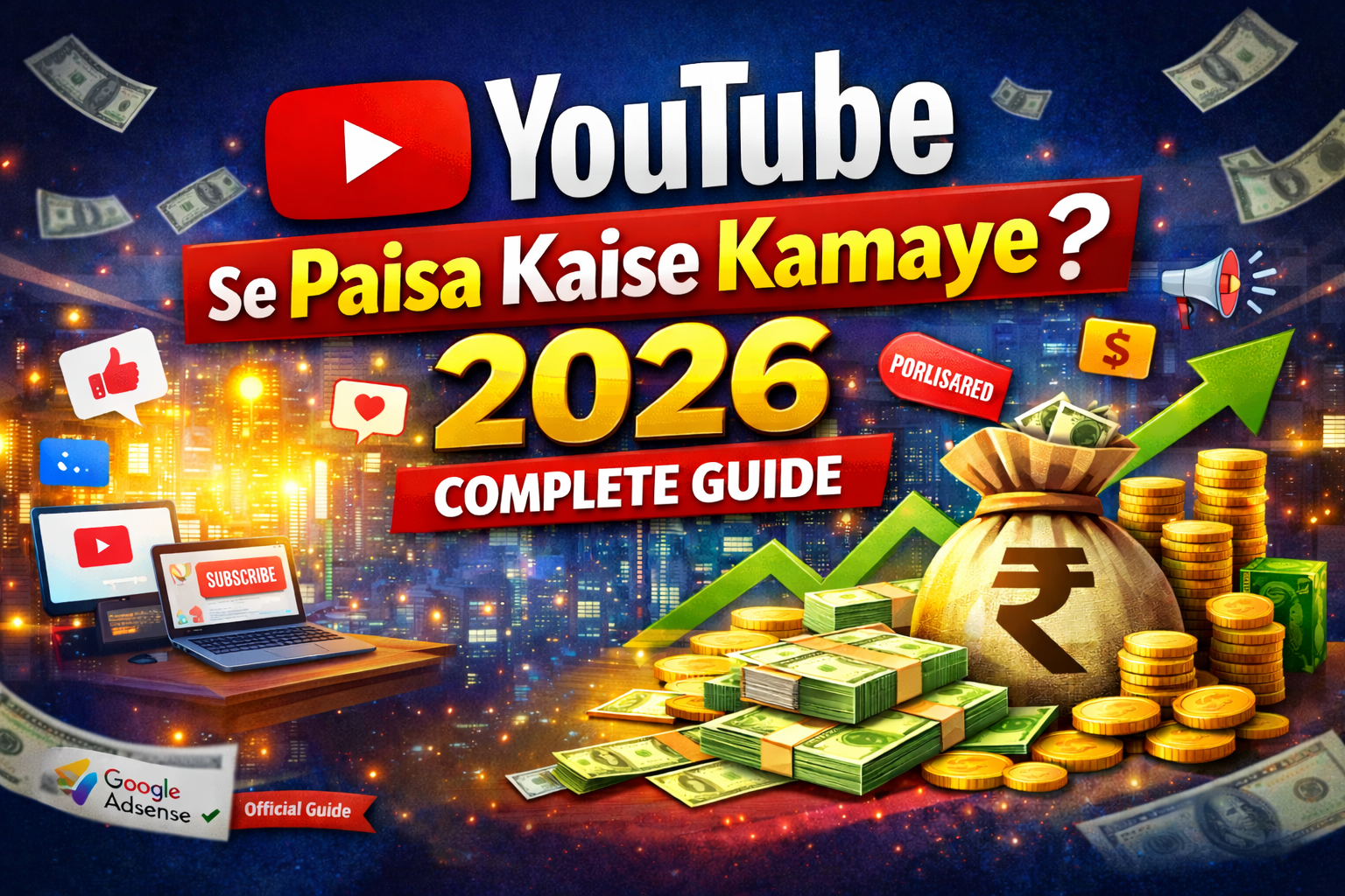 YouTube Se Paisa Kaise Kamaye?