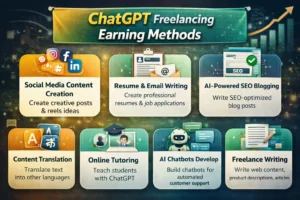 ChatGPT freelancing earning methods