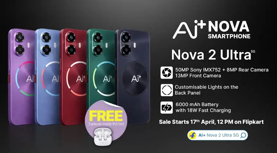 Nova 2 Ultra Launch Ai+ Smartphone