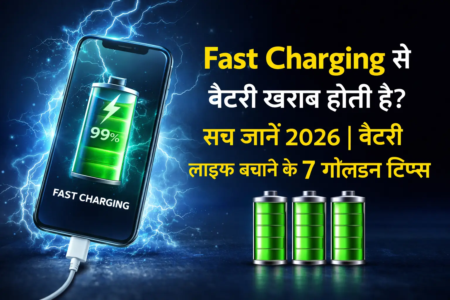 Fast Charging से बैटरी खराब होती है?