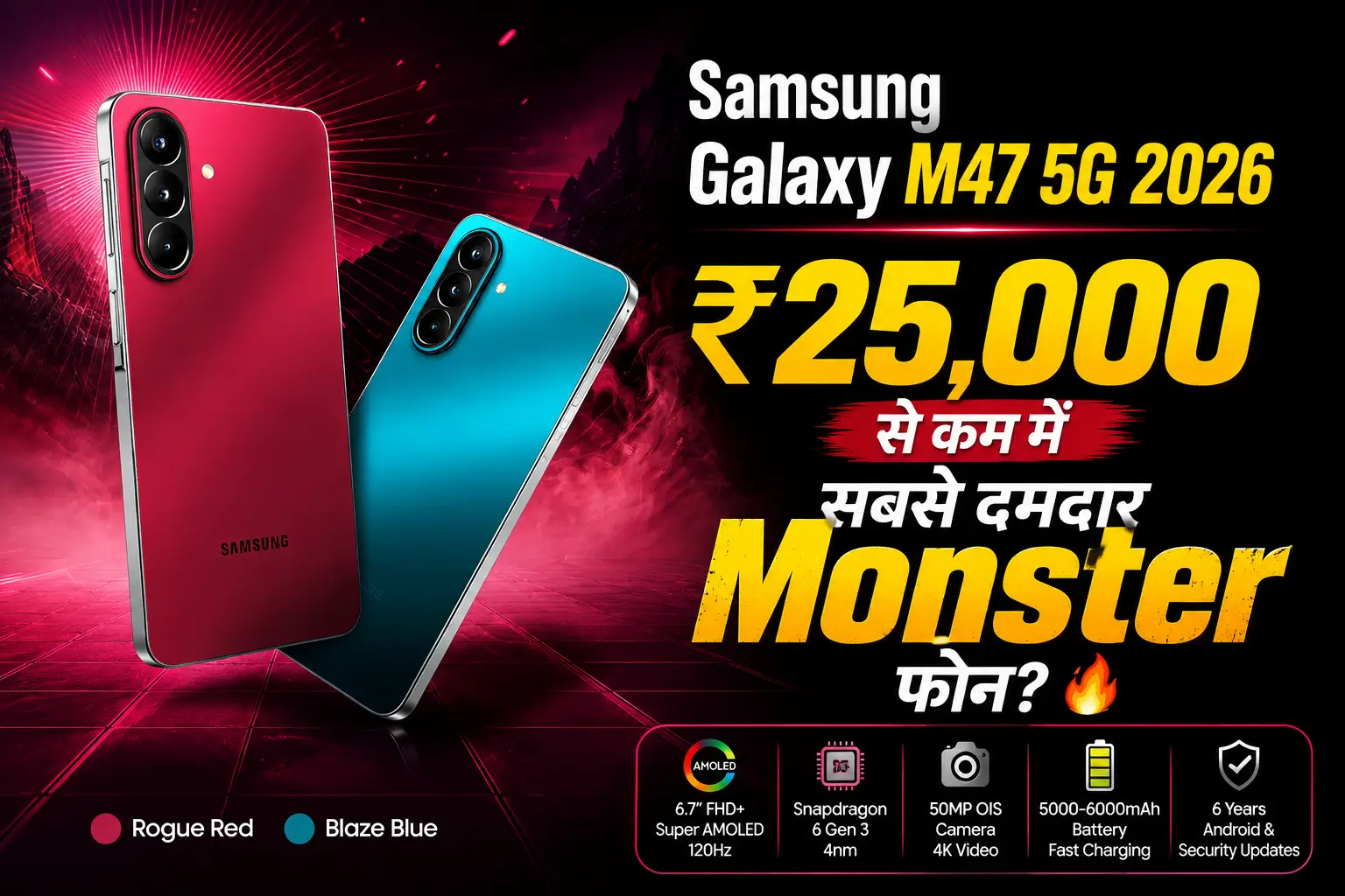 Samsung Galaxy M47 5G Launch 2026
