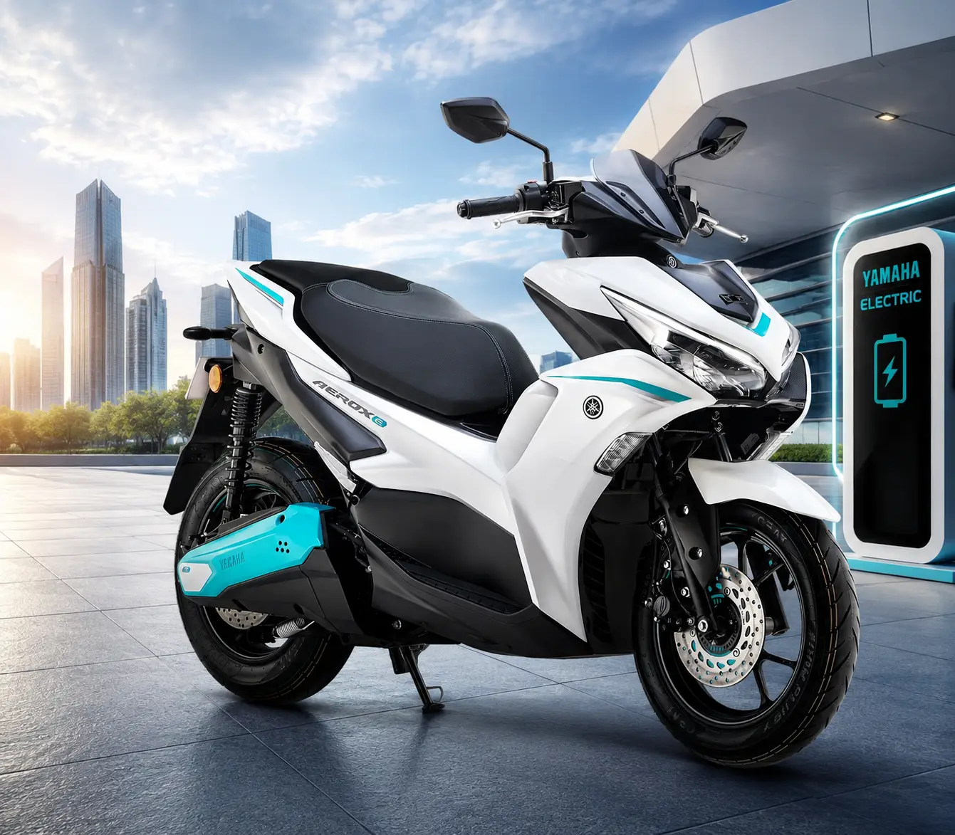 Yamaha Aerox Electric Launched