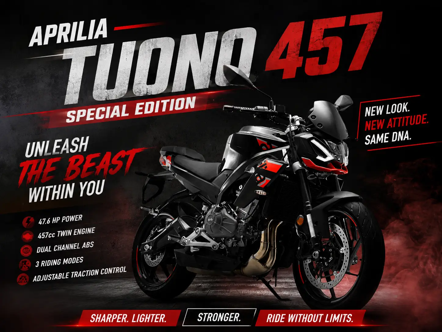 Aprilia Tuono 457 Special Edition 2026