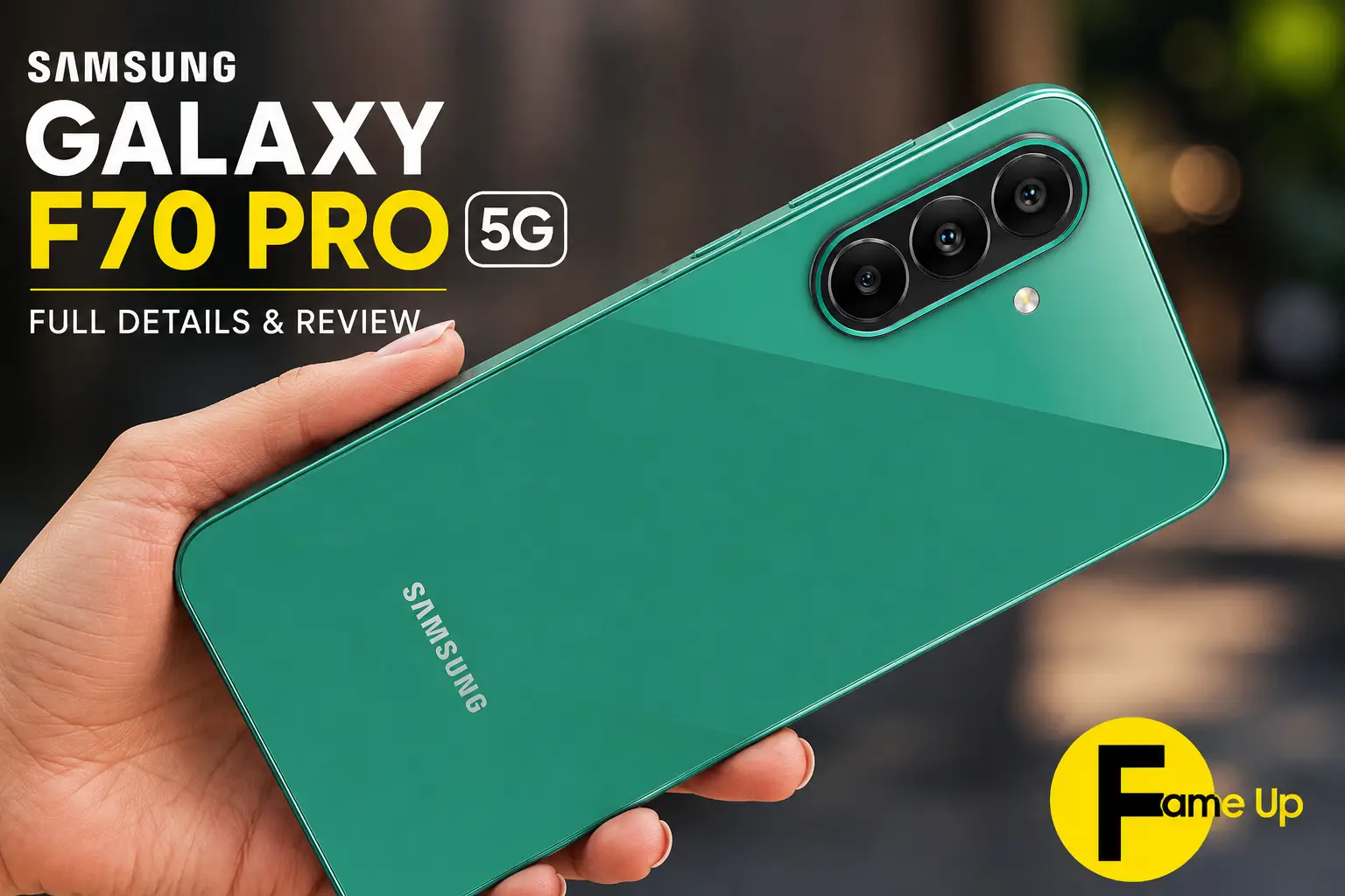 Samsung Galaxy F70 Pro 5G