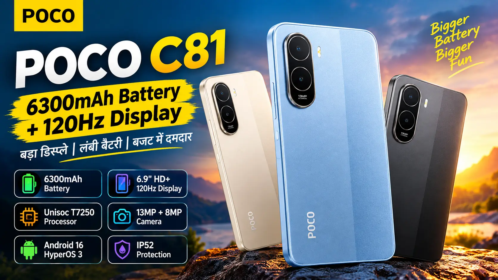 POCO C81 Review